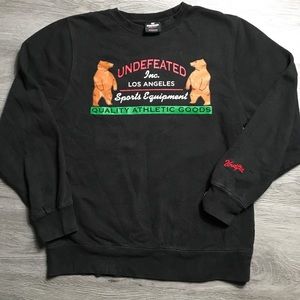 UNDEFEATED California Bear Crewneck Sweater SMALL